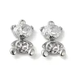 Brass with Glass Peg Bails