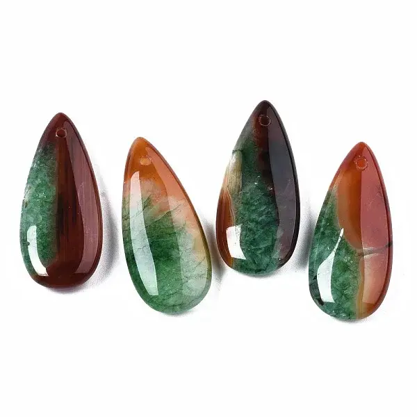 Natural Brazilian Agate Pendants