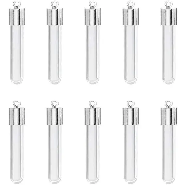 Glass Bottle Pendants