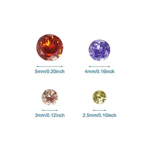 Cubic Zirconia Cabochons