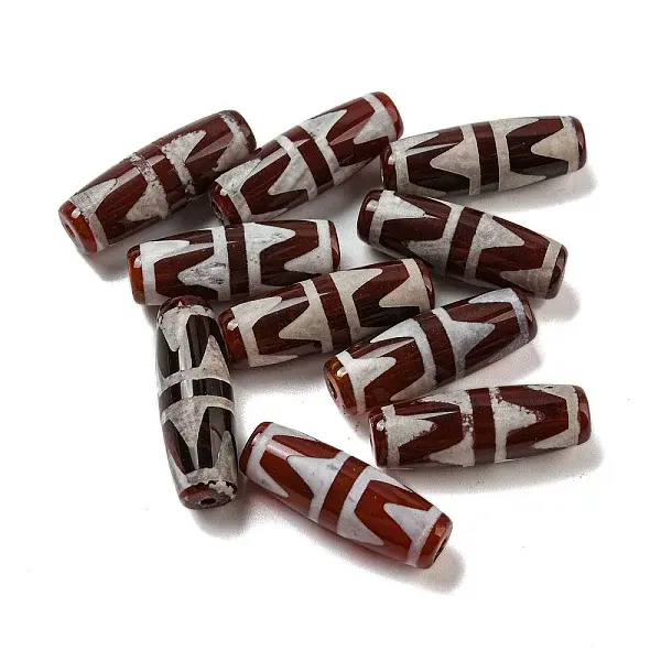 Tibetan Style dZi Beads Strands