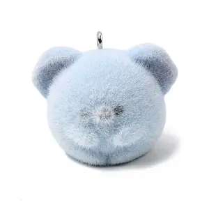 Flocking Opaque Resin Pendants