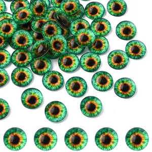 Flat Back Glass Cabochons