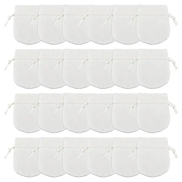 24Pcs Velvet Storage Bags