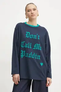 Bavlněné tričko s dlouhým rukávem MAX&Co.