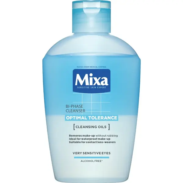 Mixa 2-fázový odličovač očí Optimal Tolerance (Bi-Phase Cleanser) 125 ml