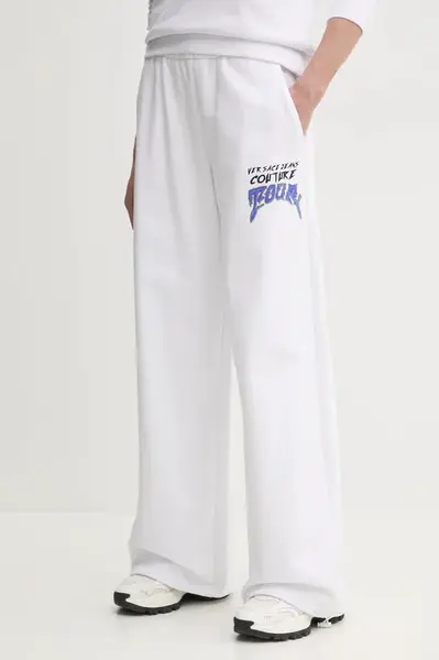 Bavlněné tepláky Versace Jeans Couture