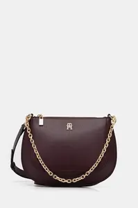 Kožená kabelka Tommy Hilfiger