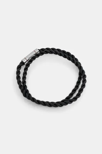 Kožený náramek HUGO E-DOUBLEBRAID4-BRA