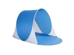 Samorozkládací plážový stan SUNSHADE 190x120 cm, modrá/bílá