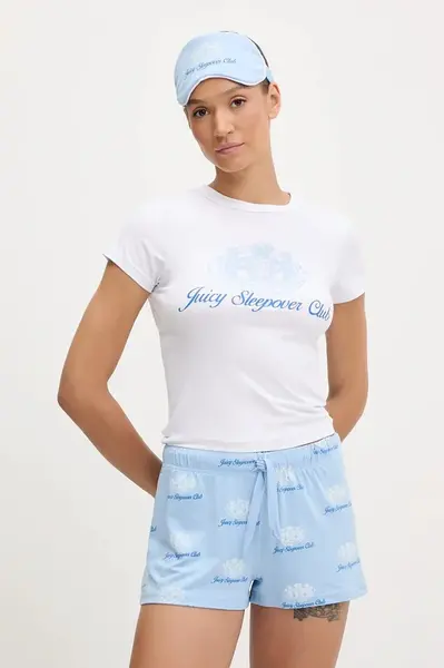 Pyžamová sada Juicy Couture JUICY SLEEPOVER CLUB SHORT PYJAMA SET