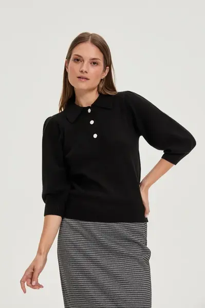 Marisse WOMEN'S SWEATER Z-SW-4811 BLACK