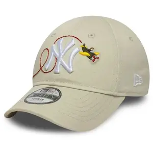 New Era NEW YORK YANKEES TODDLER MLB PLANE ICON Dětská kšiltovka, béžová, velikost