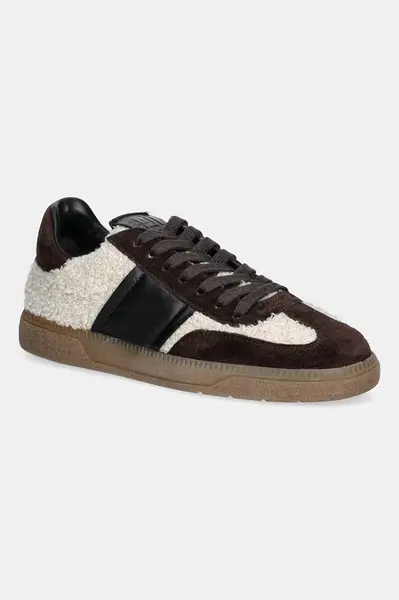 Semišové tenisky Kennel & Schmenger Pop dámské, hnědá barva, 61-22670.678