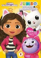 Gábinin kouzelný domek - JUMBO hádanky a omalovánky