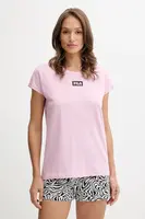 Bavlněné pyžamo Fila dámské, růžová barva, bavlněné, FPS4207