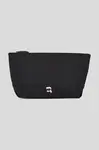 Kosmetická taška Karl Lagerfeld IKON černá barva, A3W32013
