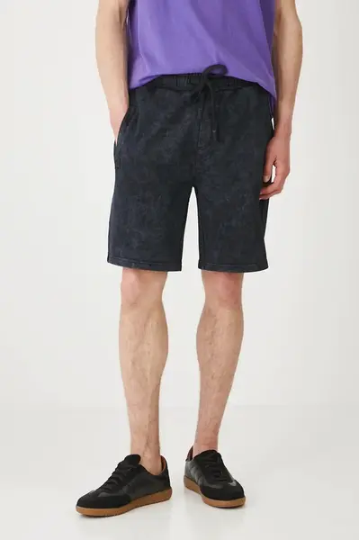 Kraťasy Medicine pánské, černá barva