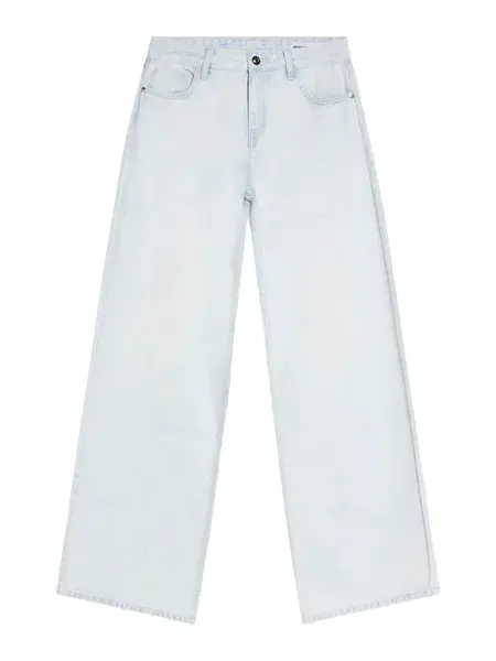 Bershka Džínsy  modrá denim