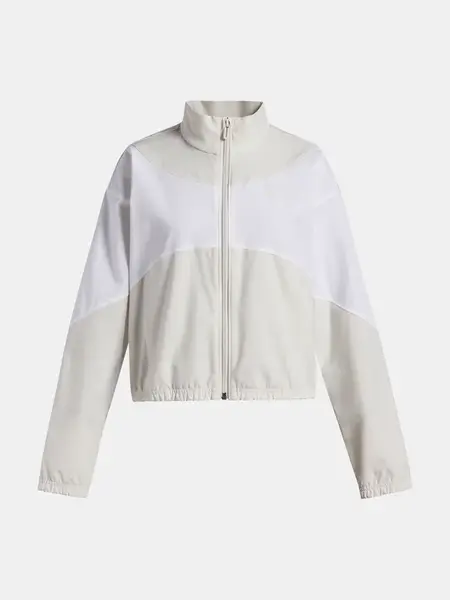 Under Armour UA Rival Woven Jacket-WHT - Girls