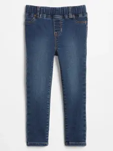 Modré dievčenské rifle GAP Jeggings