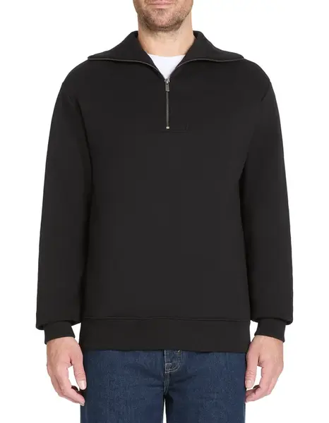 Celio Jebranche Zippered Collar Sweater - Mens