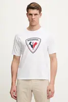 Sportovní triko Rossignol pánské, bílá barva, RLNMY09