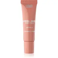 MUA Makeup Academy Hydra Juice Peptide Lip Balm hydratačný balzam na pery pre lesk vône Caramel Glaze 10 ml