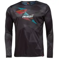 HAVEN ENERGIZER CRAZY LONG Pánsky voľný cyklistický dres, čierna, veľkosť XXXL