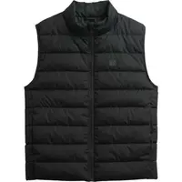 GAP V-FRCH LOGO LTWT PUFFER Pánska vesta, čierna, veľkosť