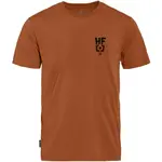 Horsefeathers PEDAL Pánske cyklistické tričko, hnedá, veľkosť