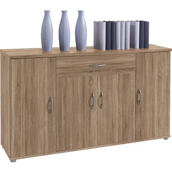 Carryhome KOMODA, barvy dubu, 118/70/30 cm