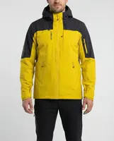 Husky Nickin M XL, black/mustard Pánská hardshell bunda