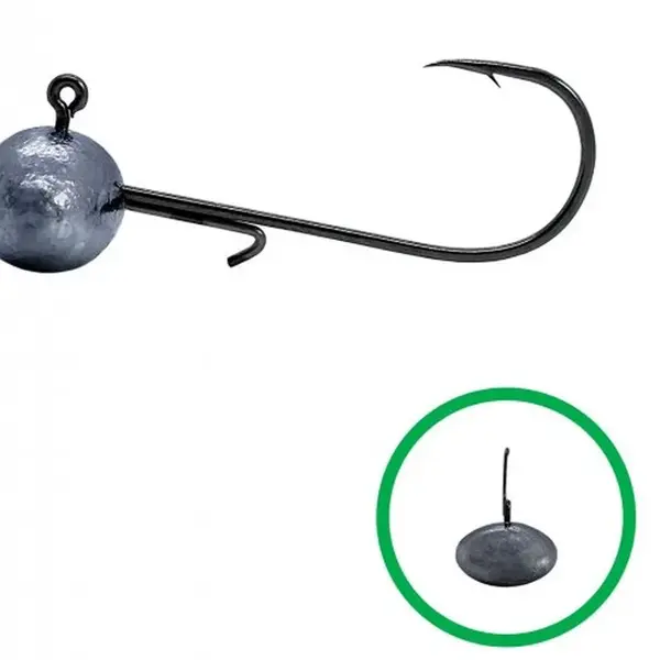Jigovkycz jigová hlavička sickle rugby drátek 5 ks 4/0 - 15 g