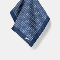 Kapesníček BOSS tmavomodrá barva, 50540012