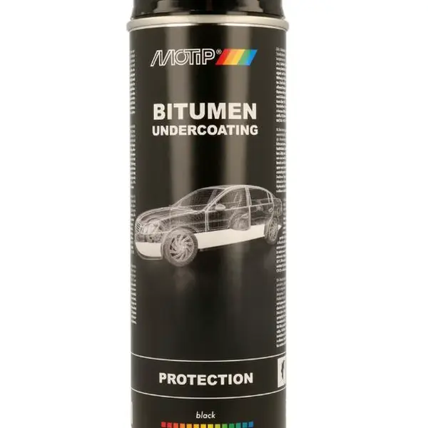 MOTIP DUPLI Ochrana spodní částí karoserie - bitumen, 500 ml ve spreji - MOTIP