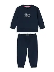 TOMMY HILFIGER Joggingová súprava  námornícka modrá / biela