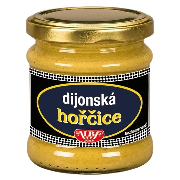 KÁVOVINY Hořčice dijonská sklo 180 g