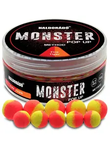 Haldorádó pop up monster magnum fire tiger - method 9 mm a 11 mm 30 g