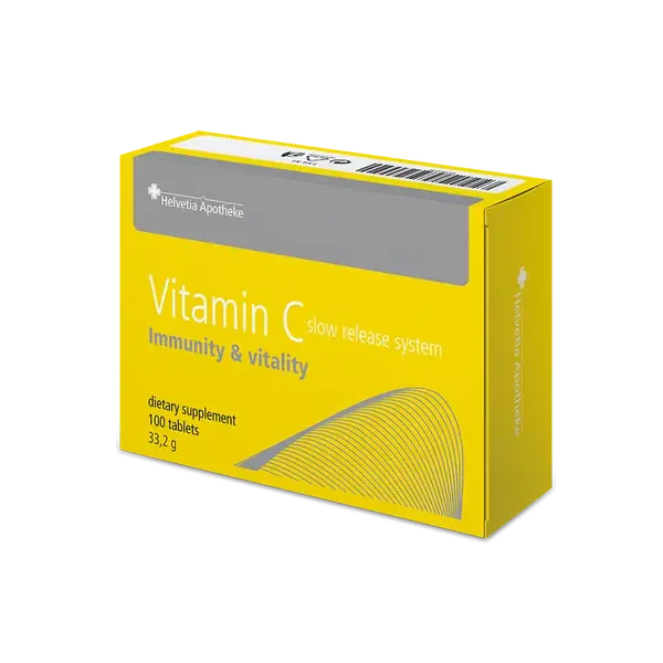 Helvetia Apotheke Vitamín C s postupným uvolňováním 100 tablet
