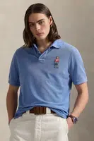Bavlněné polo tričko Polo Ralph Lauren modrá barva, 710969629