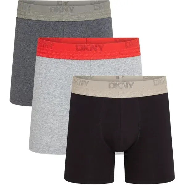 DKNY HARRISON Pánské boxerky, černá, velikost