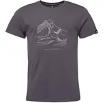 FUNDANGO MOUNTAIN Pánske tričko, tmavo sivá, veľkosť