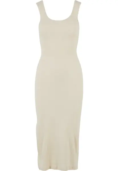 Urban Classics Šaty  piesková