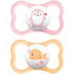 MAM Air 6+ months dudlík Pink/ Orange 2 ks