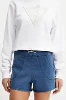 Šortky s příměsí hedvábí Guess JEWEL