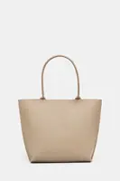 Kožená kabelka Answear.LAB béžová barva