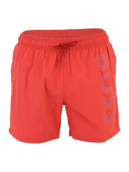 BOSS Plavecké šortky 'Octopus'  červená