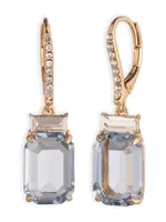 Lauren Ralph Lauren Náušnice  svetlomodrá / zlatá / priehľadná