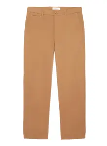 KnowledgeCotton Apparel Chino nohavice 'Chuck'  béžová